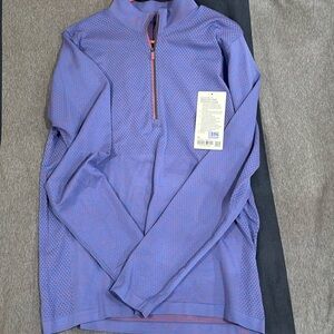 Lululemon metal vent half-zip